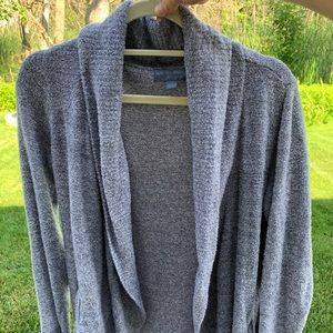 Barefoot Dreams CozyChic Lite, Size M. gray/blue